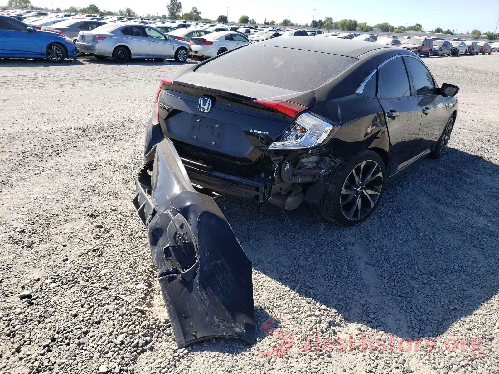 2HGFC2F83KH529565 2019 HONDA CIVIC