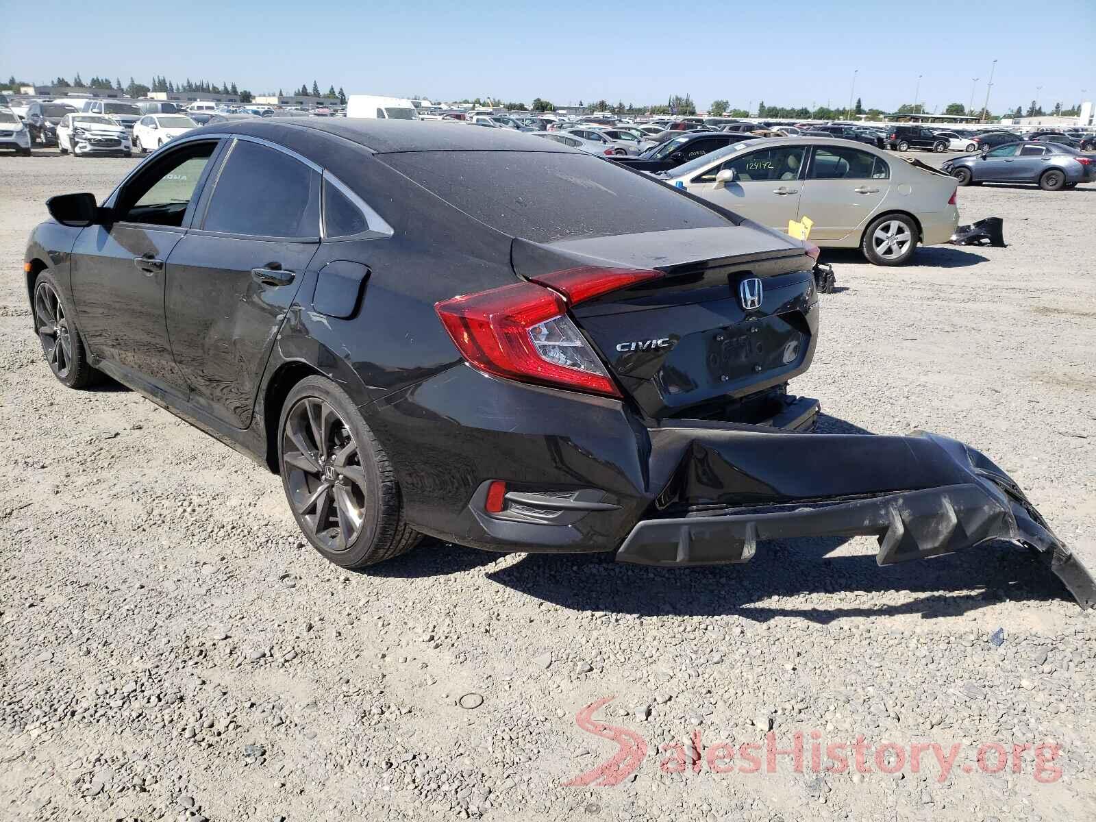 2HGFC2F83KH529565 2019 HONDA CIVIC