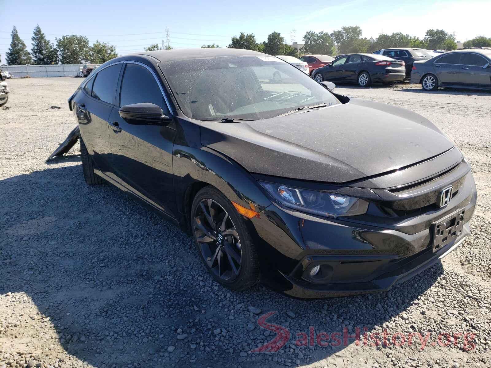 2HGFC2F83KH529565 2019 HONDA CIVIC