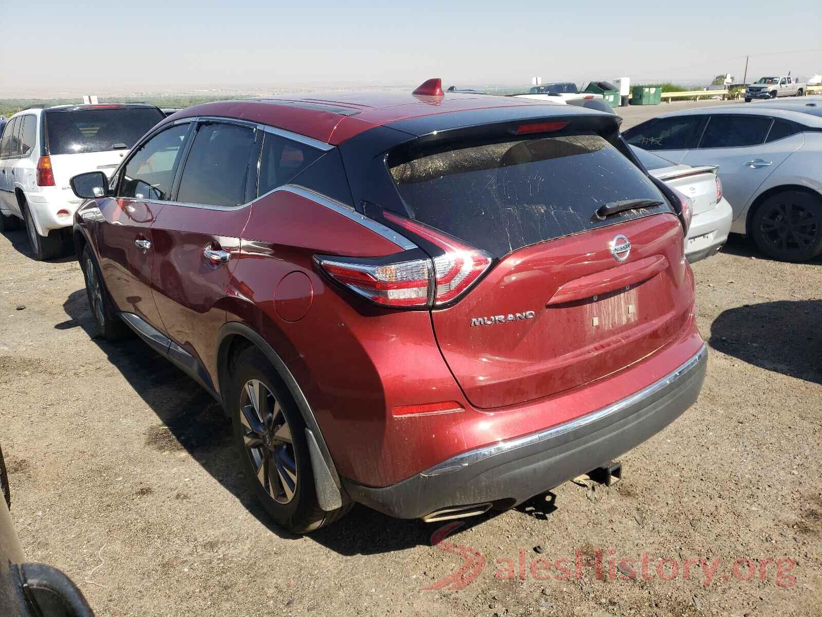 5N1AZ2MH5GN146845 2016 NISSAN MURANO