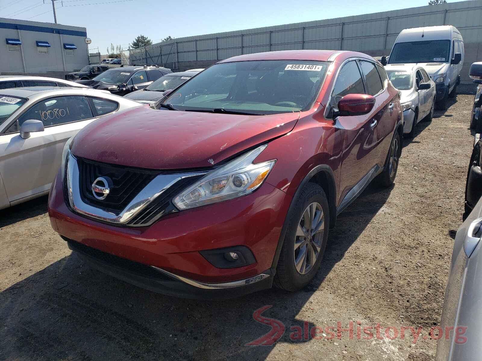 5N1AZ2MH5GN146845 2016 NISSAN MURANO