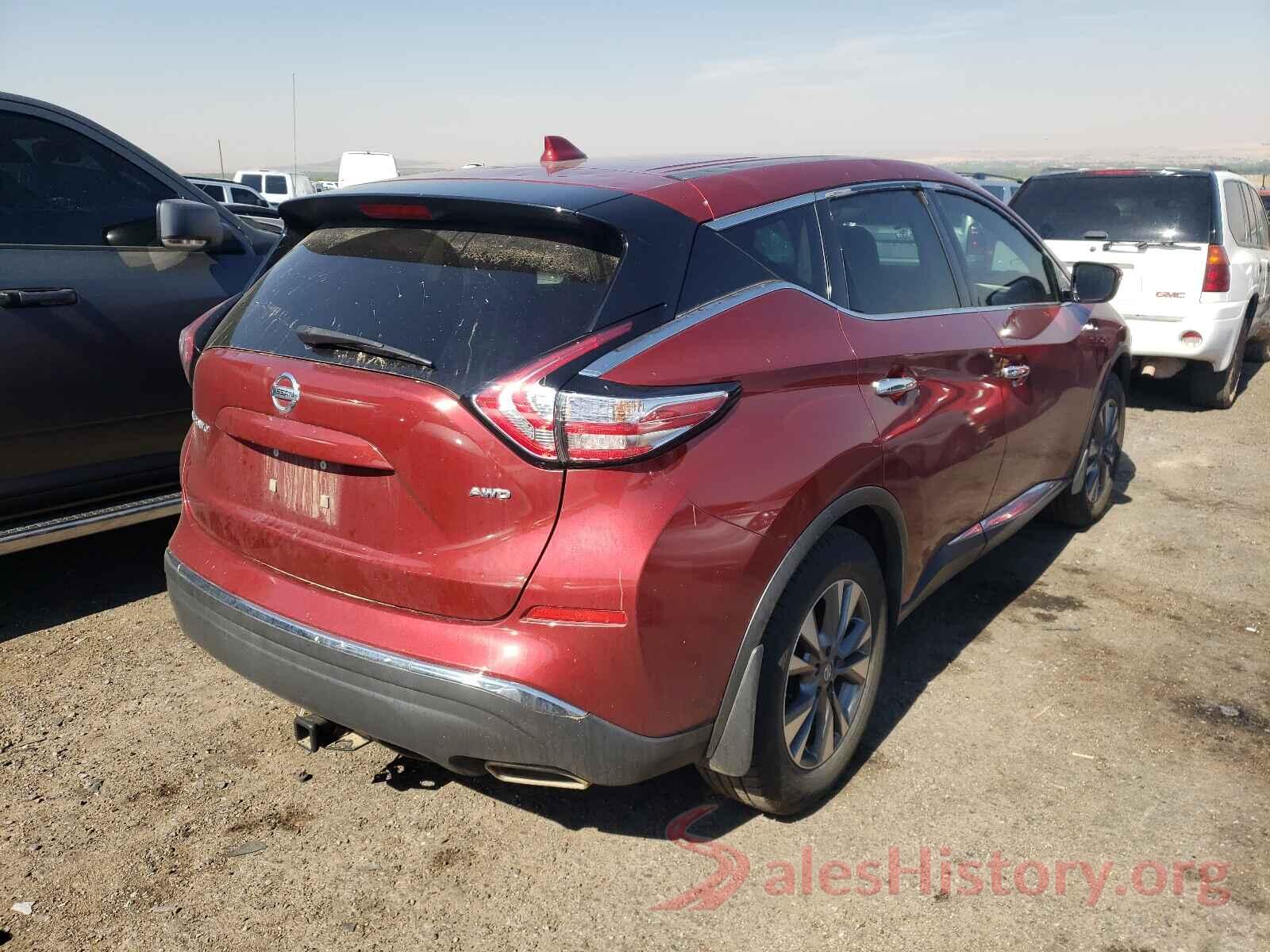 5N1AZ2MH5GN146845 2016 NISSAN MURANO