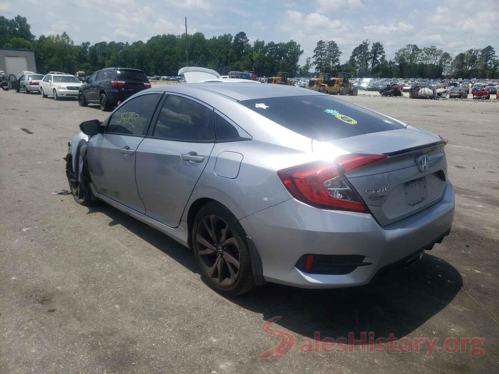 2HGFC2F86KH517037 2019 HONDA CIVIC