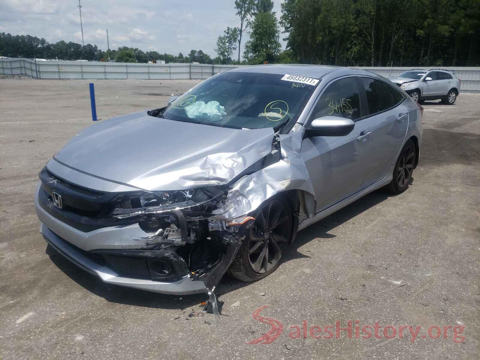 2HGFC2F86KH517037 2019 HONDA CIVIC