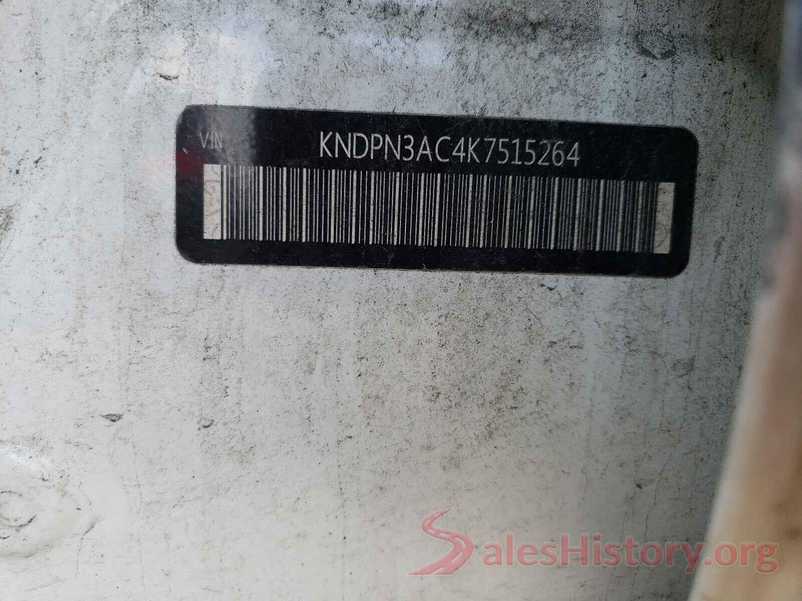 KNDPN3AC4K7515264 2019 KIA SPORTAGE