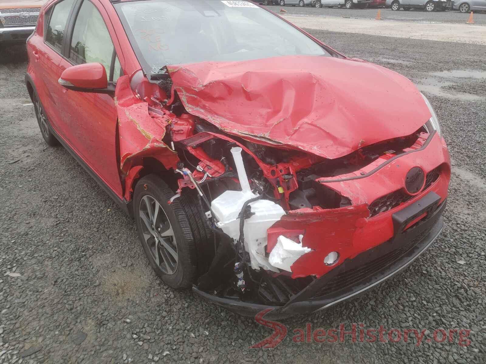 JTDKDTB30J1608392 2018 TOYOTA PRIUS