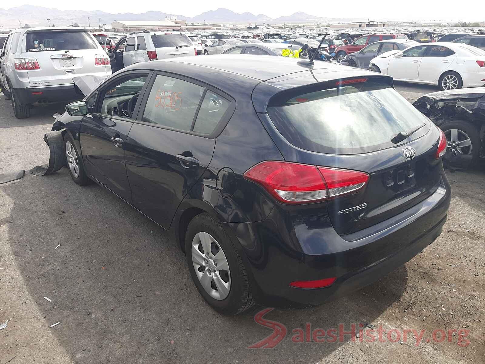 KNAFK5A88H5696916 2017 KIA FORTE