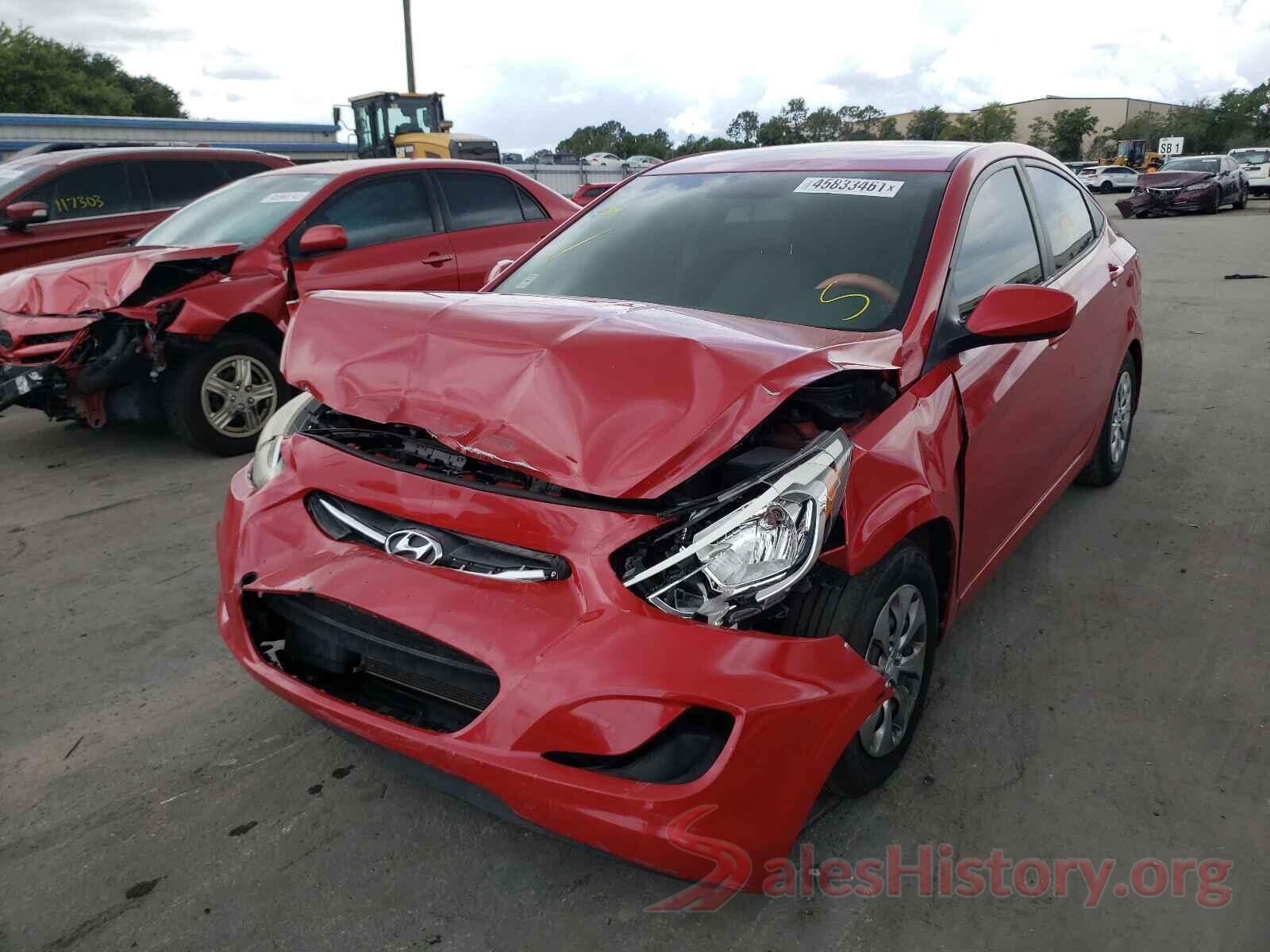 KMHCT4AE6HU213850 2017 HYUNDAI ACCENT