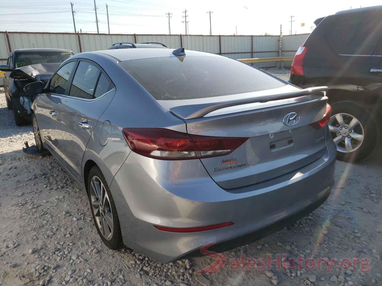 5NPD84LF2HH125047 2017 HYUNDAI ELANTRA