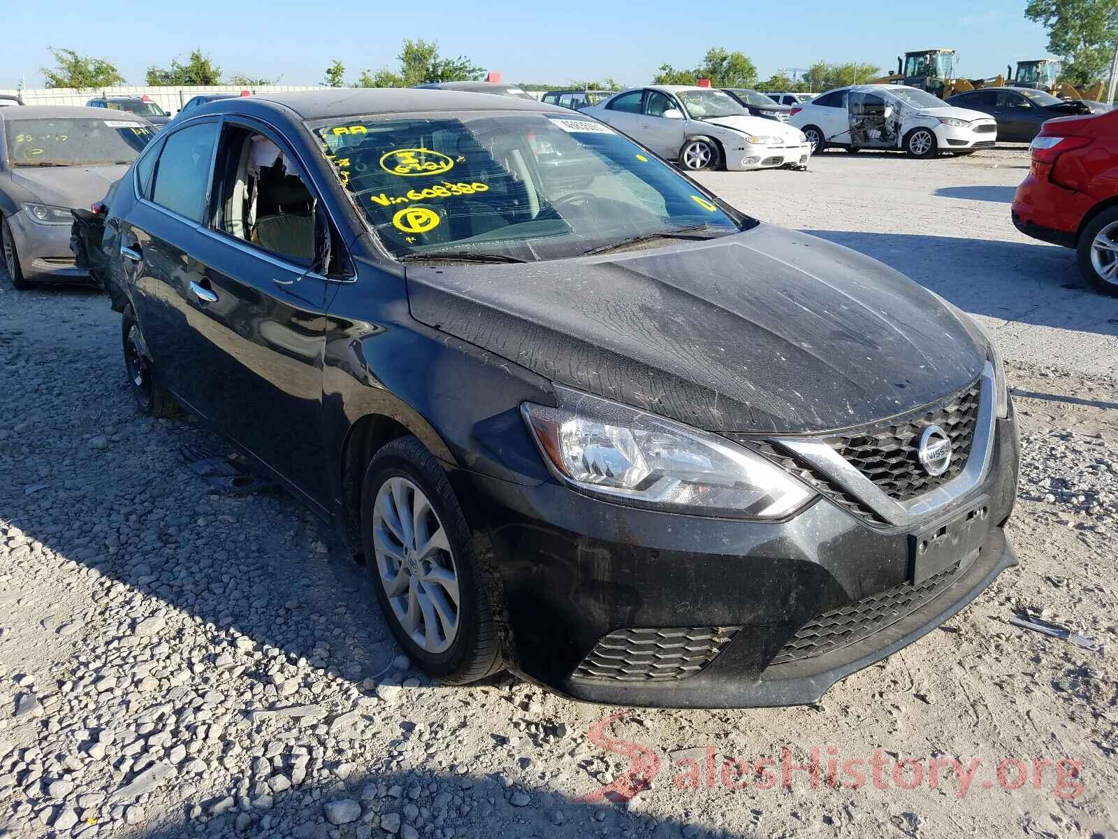 3N1AB7AP1KL608380 2019 NISSAN SENTRA