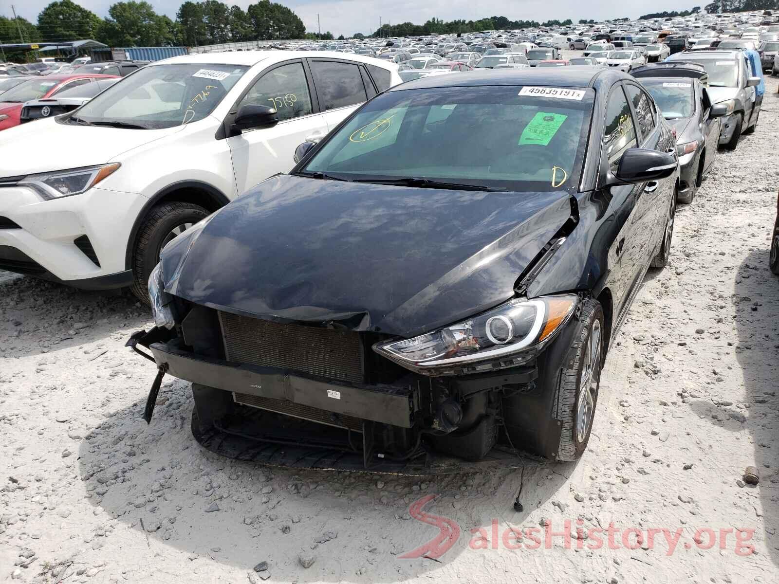 KMHD84LF4HU307382 2017 HYUNDAI ELANTRA