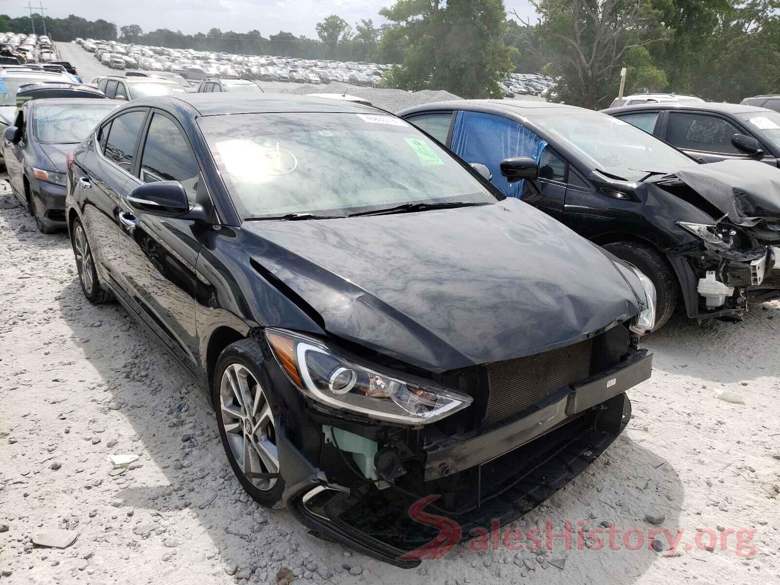 KMHD84LF4HU307382 2017 HYUNDAI ELANTRA