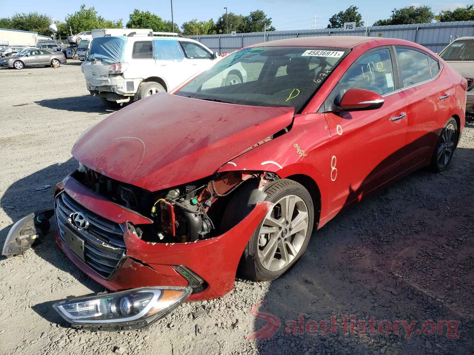 5NPD84LF6HH021838 2017 HYUNDAI ELANTRA