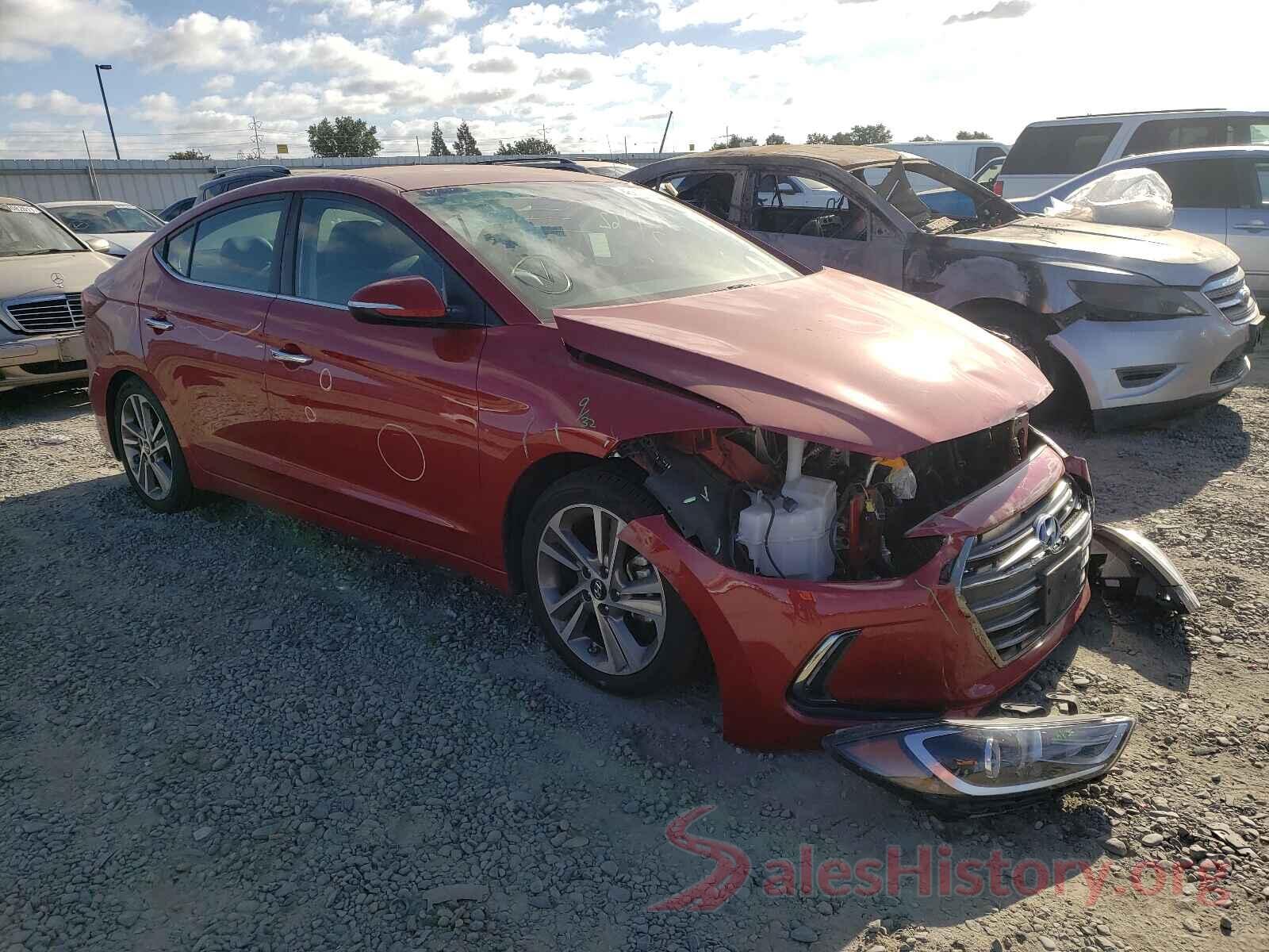 5NPD84LF6HH021838 2017 HYUNDAI ELANTRA