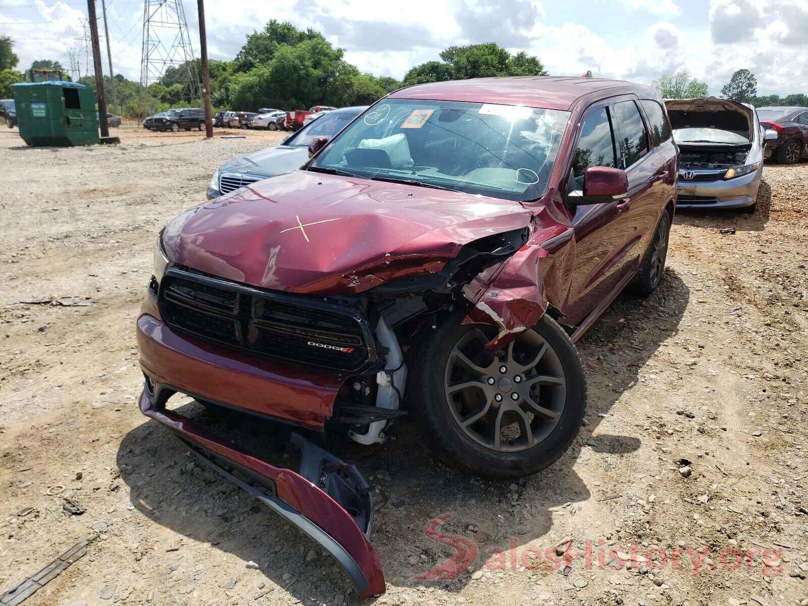 1C4RDHDG3GC400452 2016 DODGE DURANGO