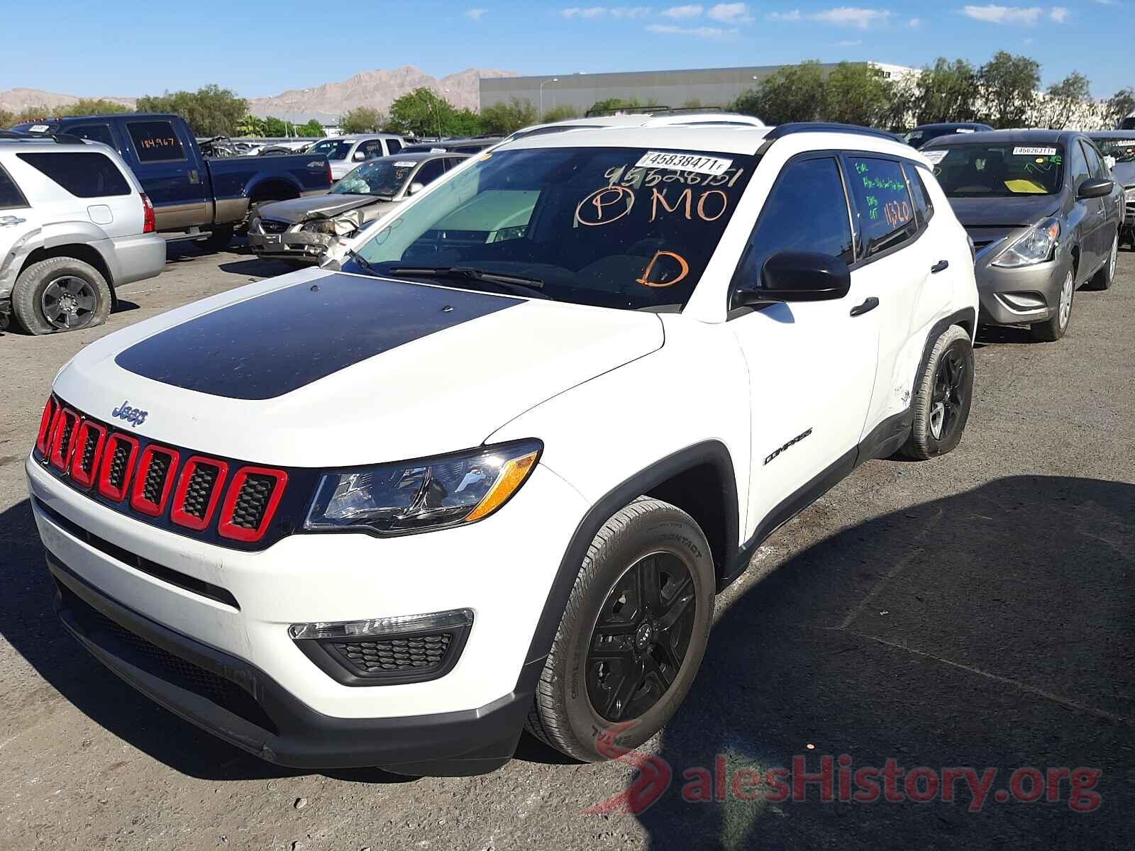 3C4NJCAB6JT487228 2018 JEEP COMPASS