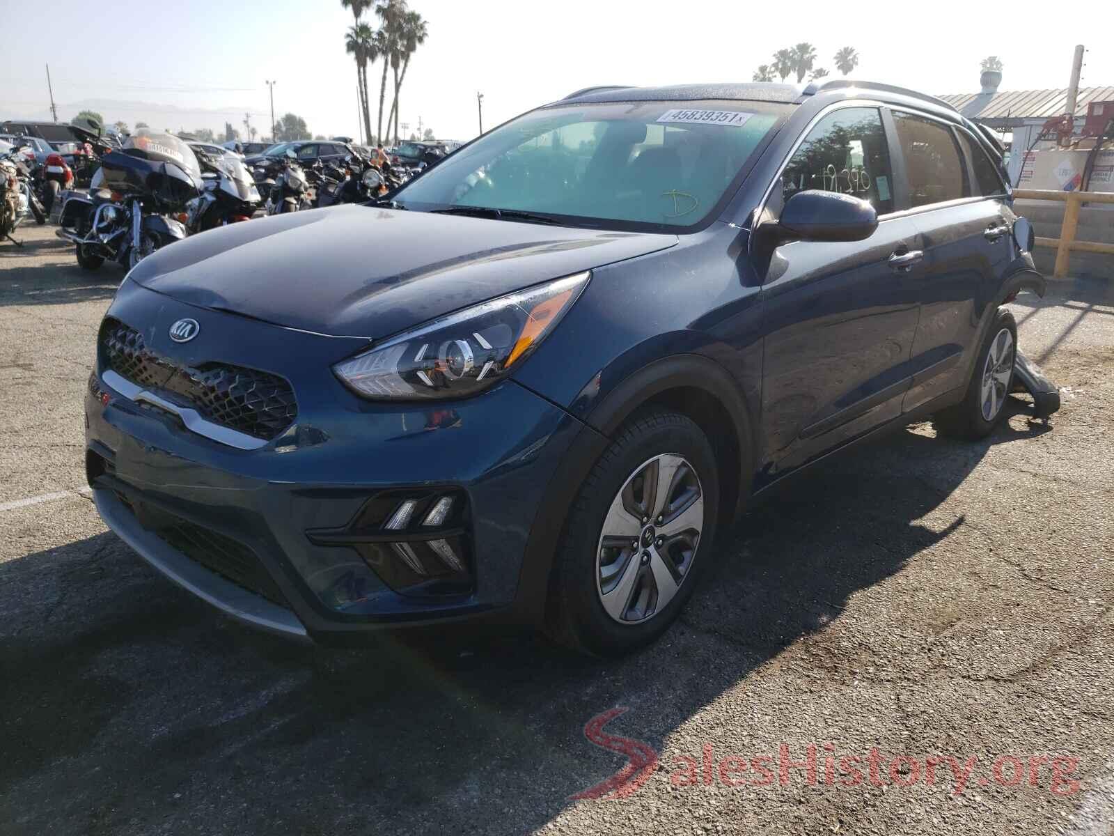 KNDCB3LC1L5397899 2020 KIA NIRO