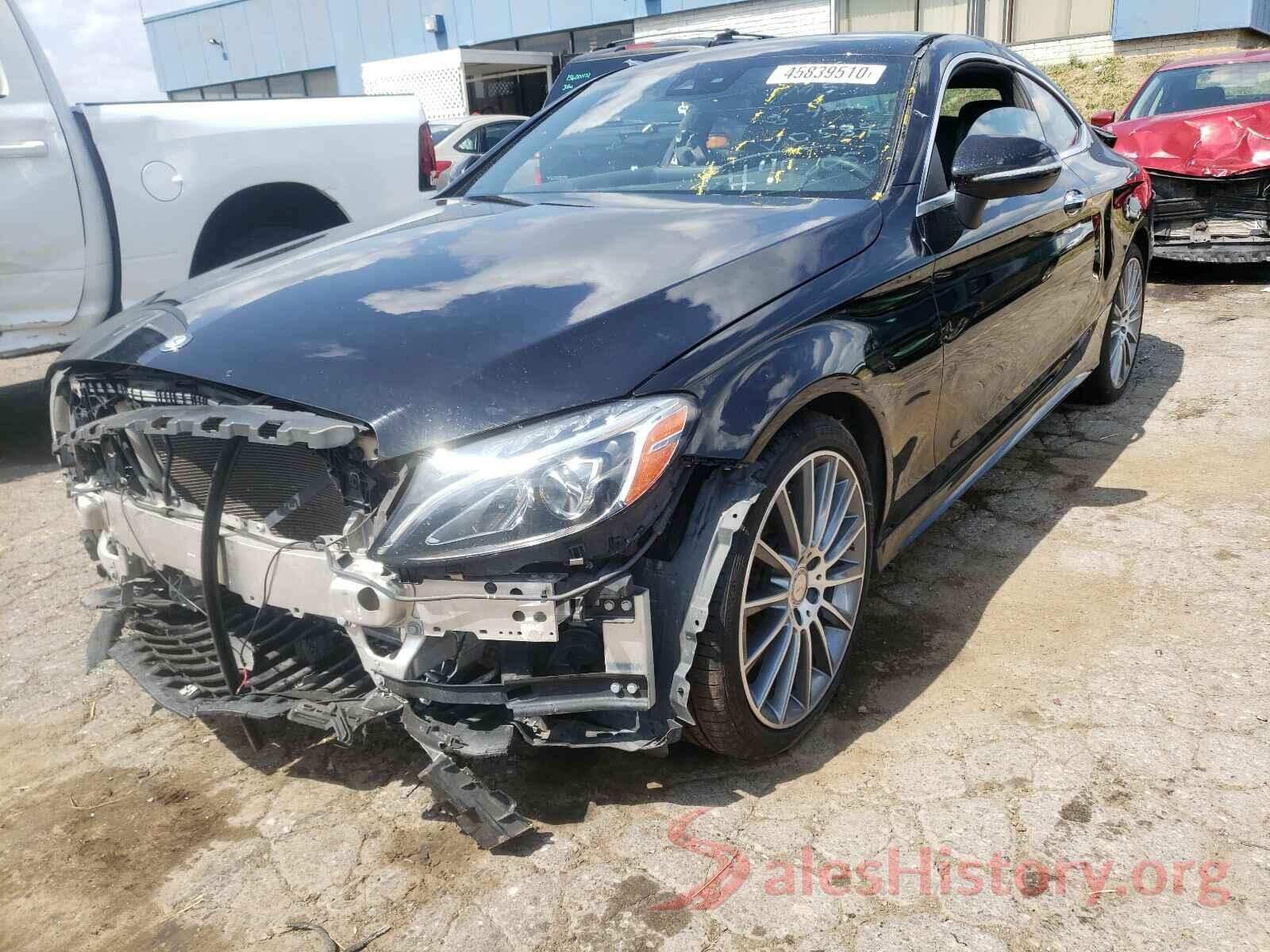 WDDWJ4KB4HF470589 2017 MERCEDES-BENZ C CLASS