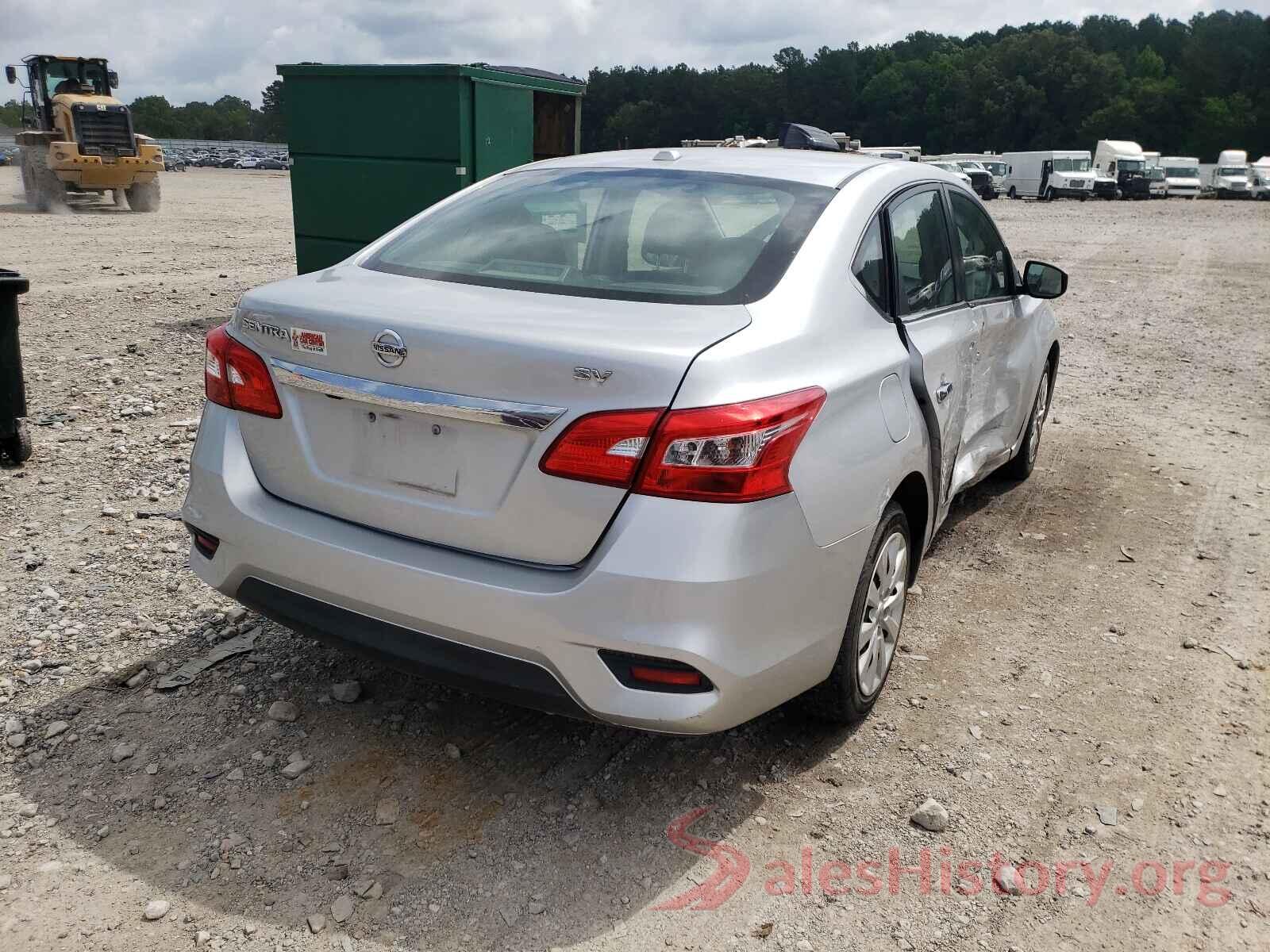 3N1AB7AP7HL693735 2017 NISSAN SENTRA