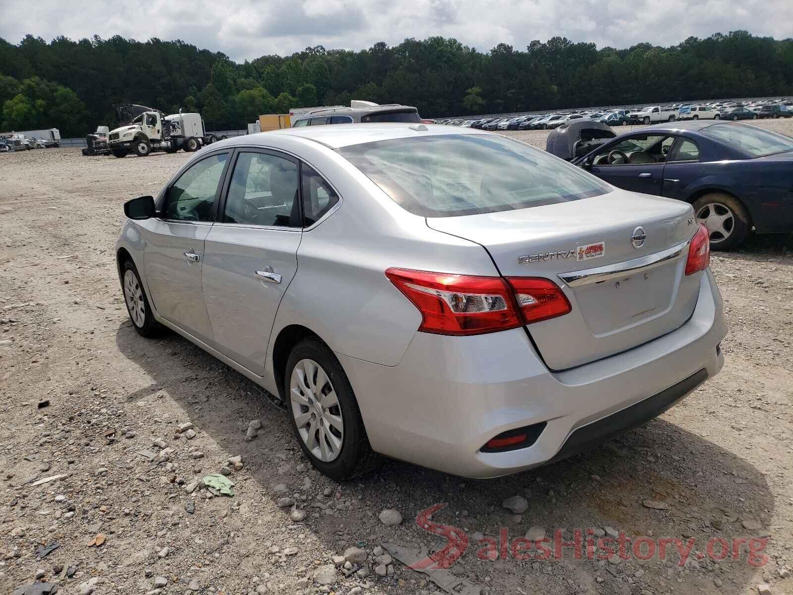 3N1AB7AP7HL693735 2017 NISSAN SENTRA