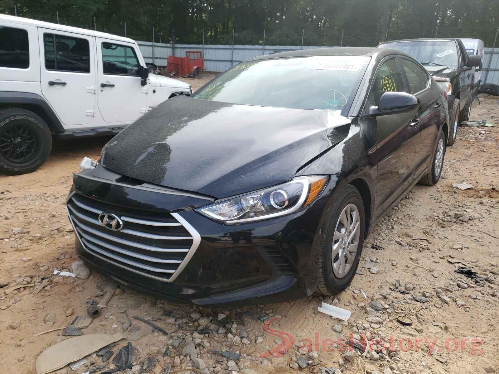 KMHD74LF0HU431801 2017 HYUNDAI ELANTRA