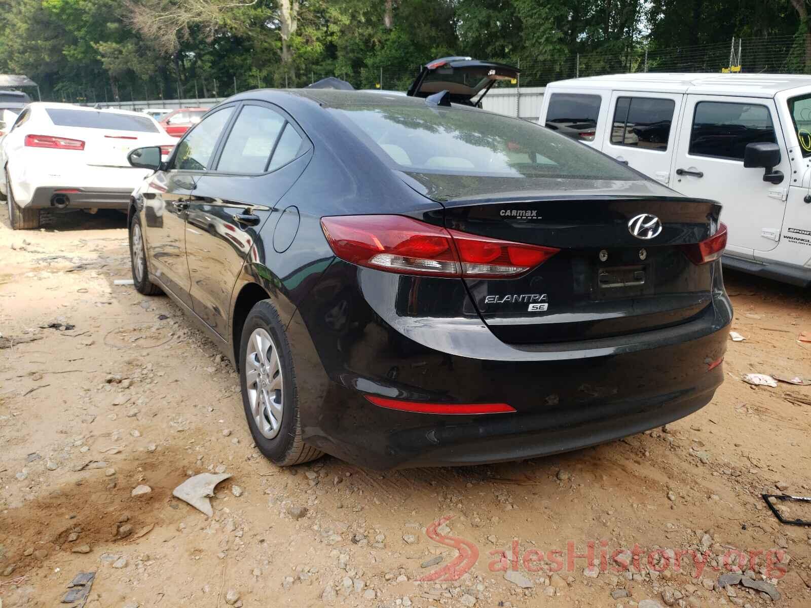 KMHD74LF0HU431801 2017 HYUNDAI ELANTRA