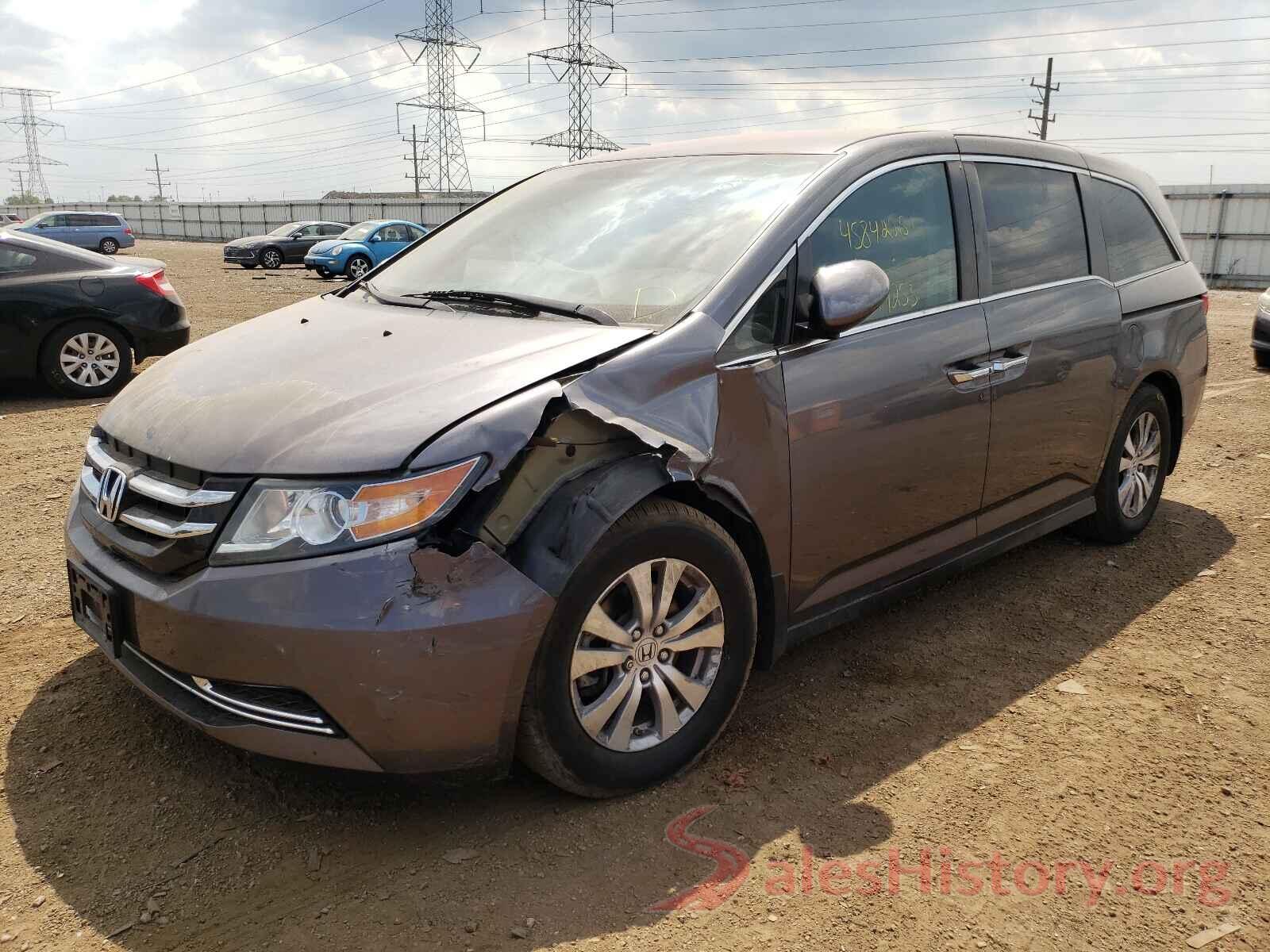 5FNRL5H34GB048591 2016 HONDA ODYSSEY