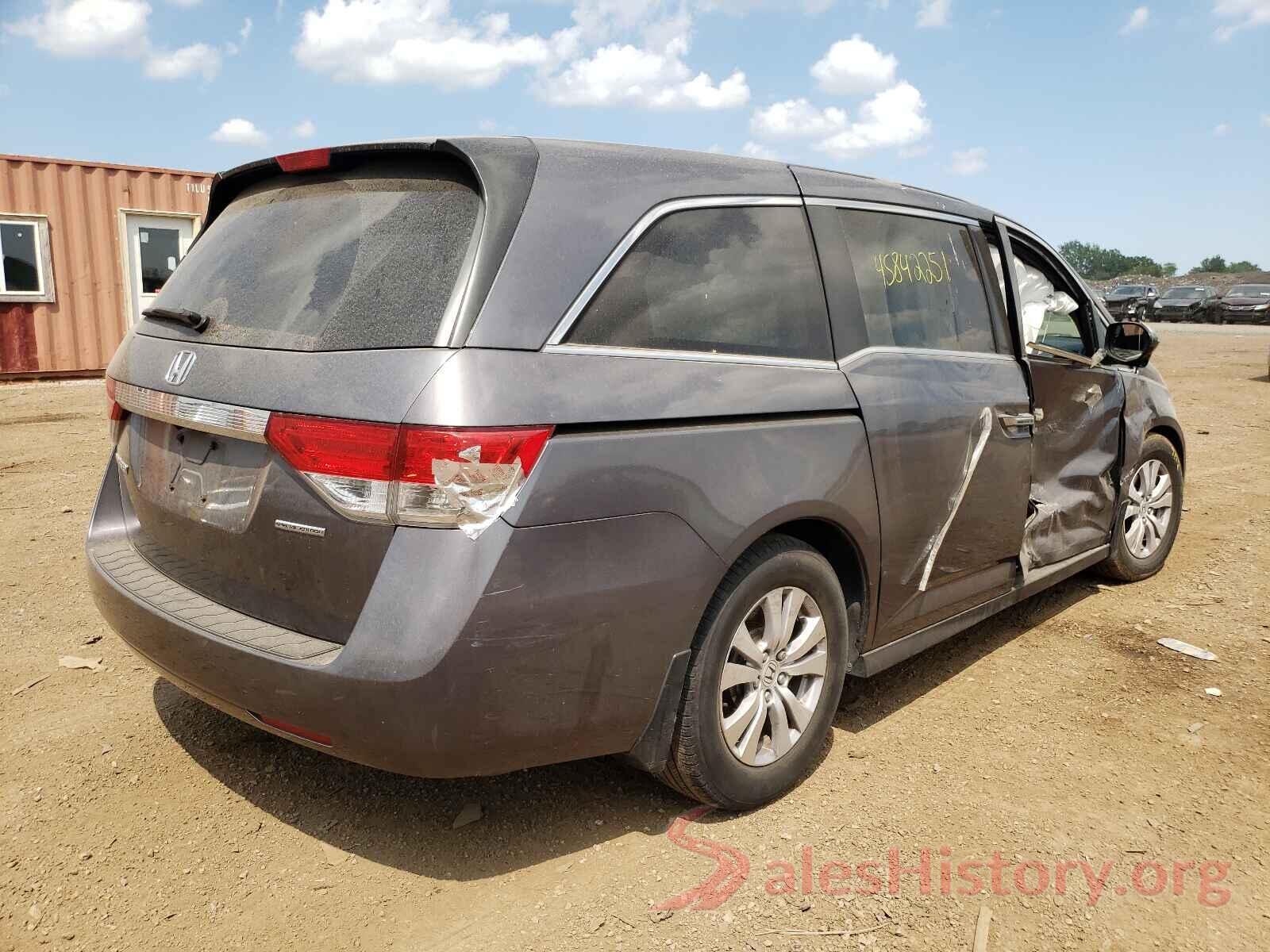 5FNRL5H34GB048591 2016 HONDA ODYSSEY