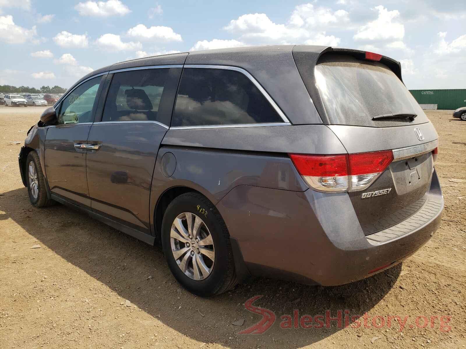 5FNRL5H34GB048591 2016 HONDA ODYSSEY