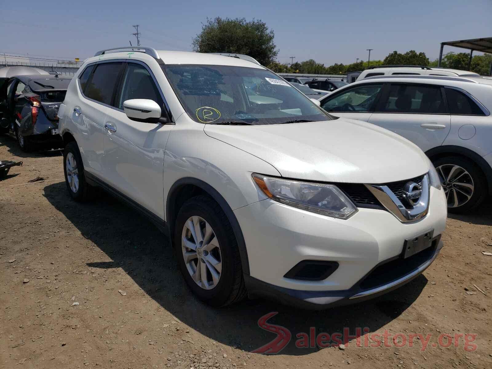 KNMAT2MTXGP631125 2016 NISSAN ROGUE