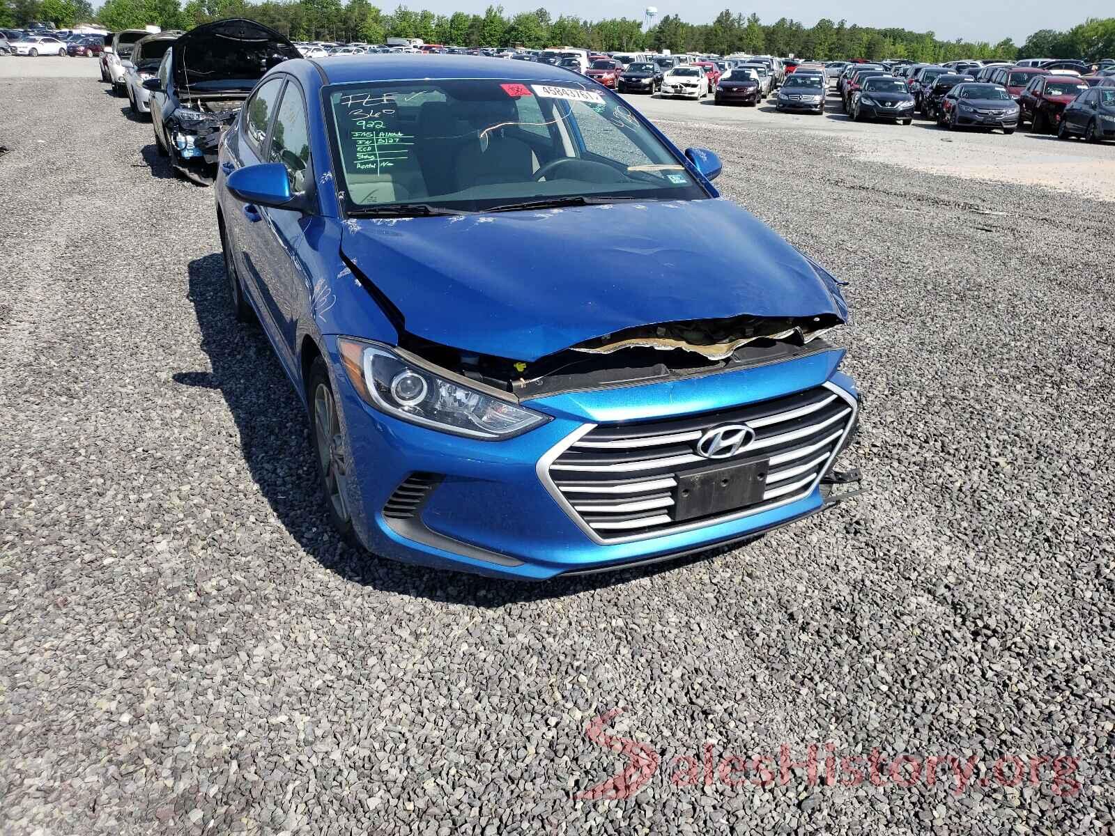 5NPD84LF0JH269377 2018 HYUNDAI ELANTRA