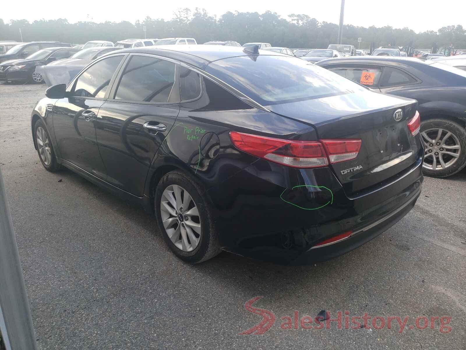 5XXGT4L39GG081849 2016 KIA OPTIMA