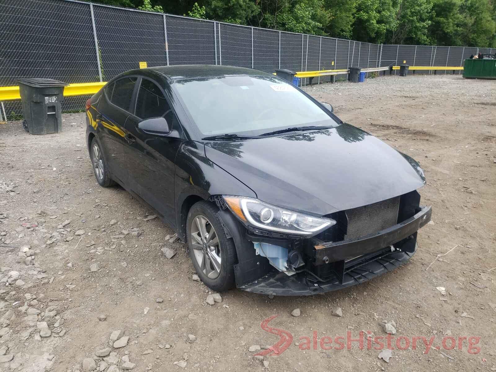 KMHD84LF0JU501977 2018 HYUNDAI ELANTRA