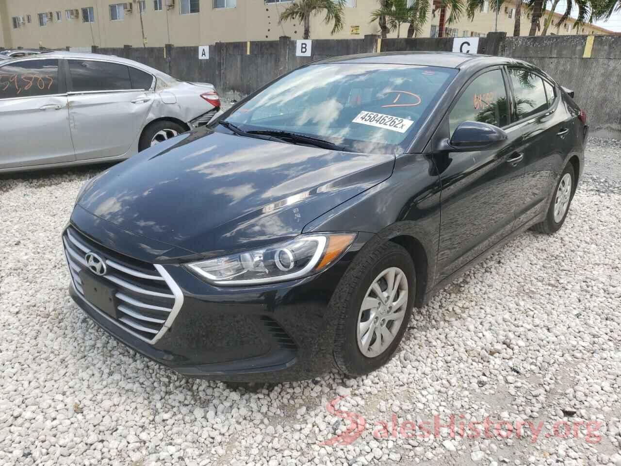 5NPD74LF4JH319121 2018 HYUNDAI ELANTRA