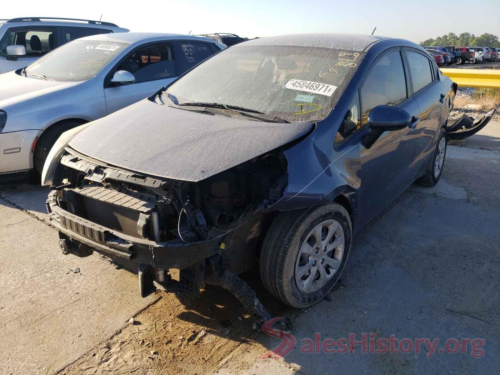 KNADM4A39G6689000 2016 KIA RIO