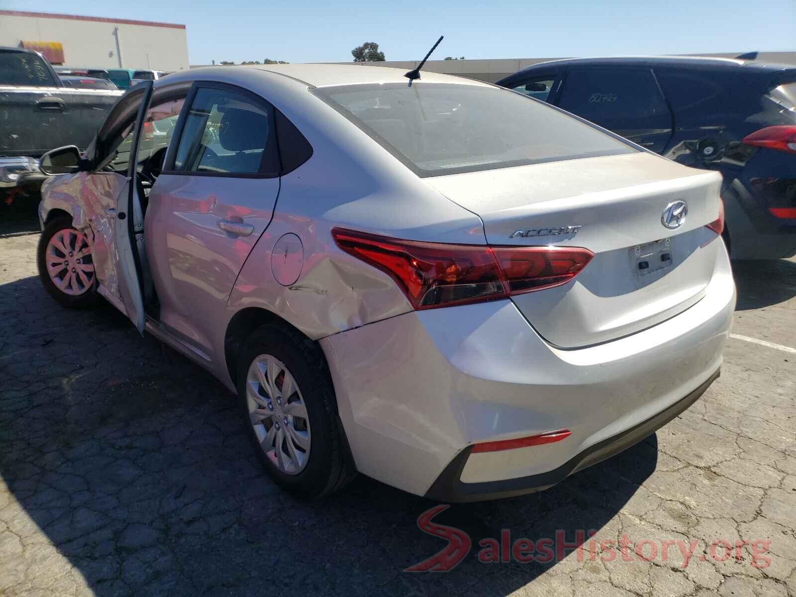 3KPC24A68LE124157 2020 HYUNDAI ACCENT