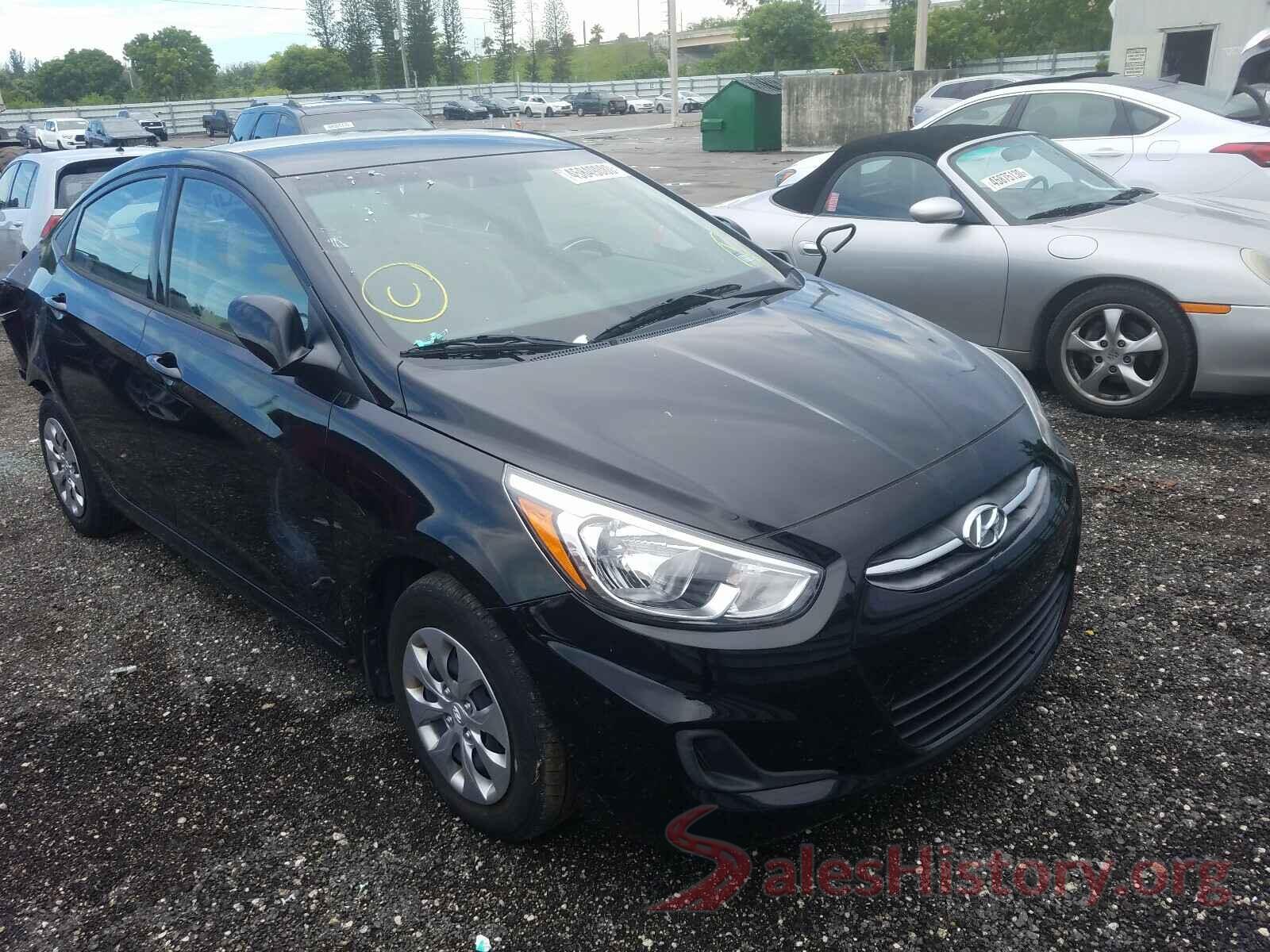 KMHCT4AE3HU334416 2017 HYUNDAI ACCENT