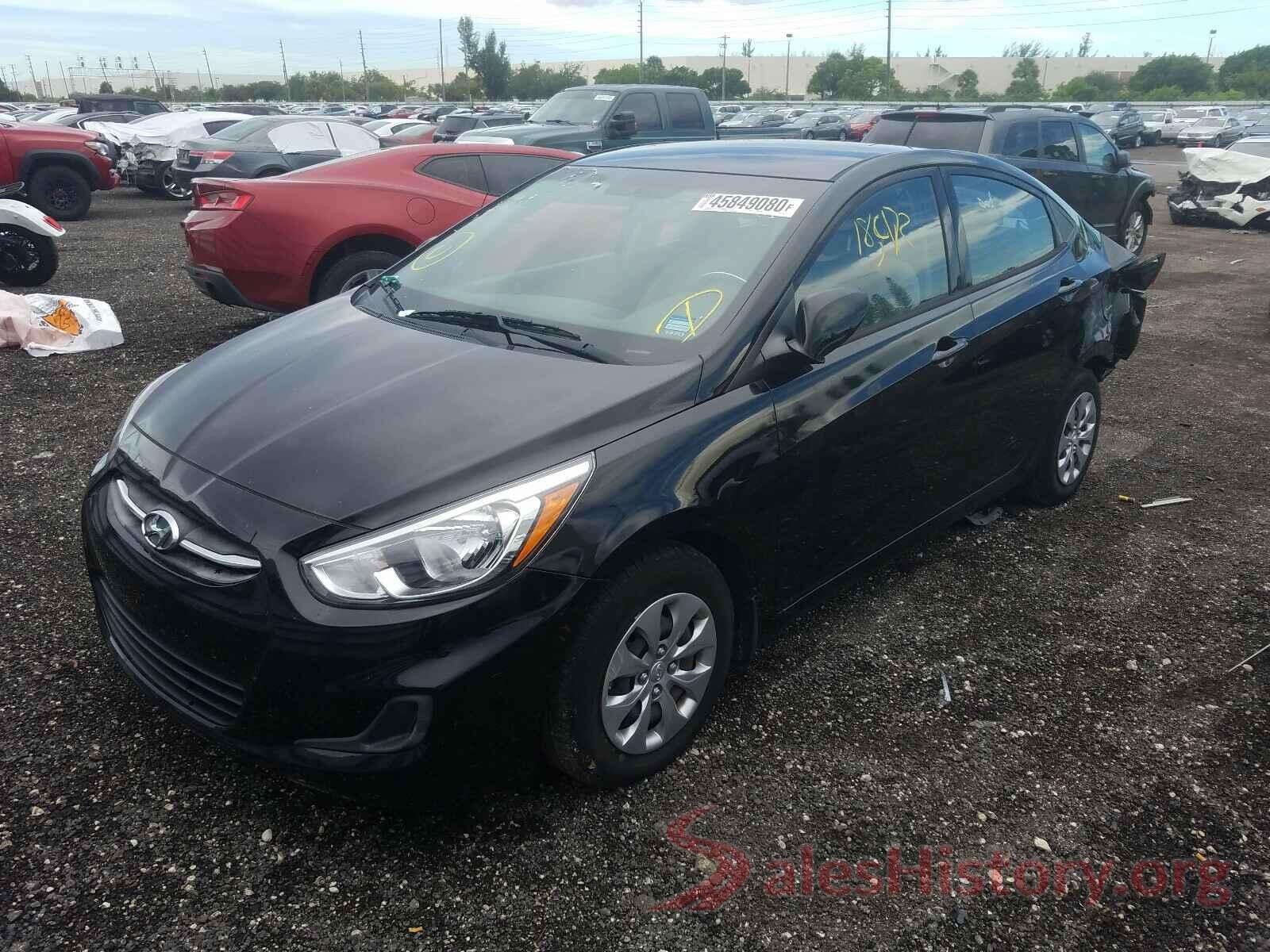 KMHCT4AE3HU334416 2017 HYUNDAI ACCENT