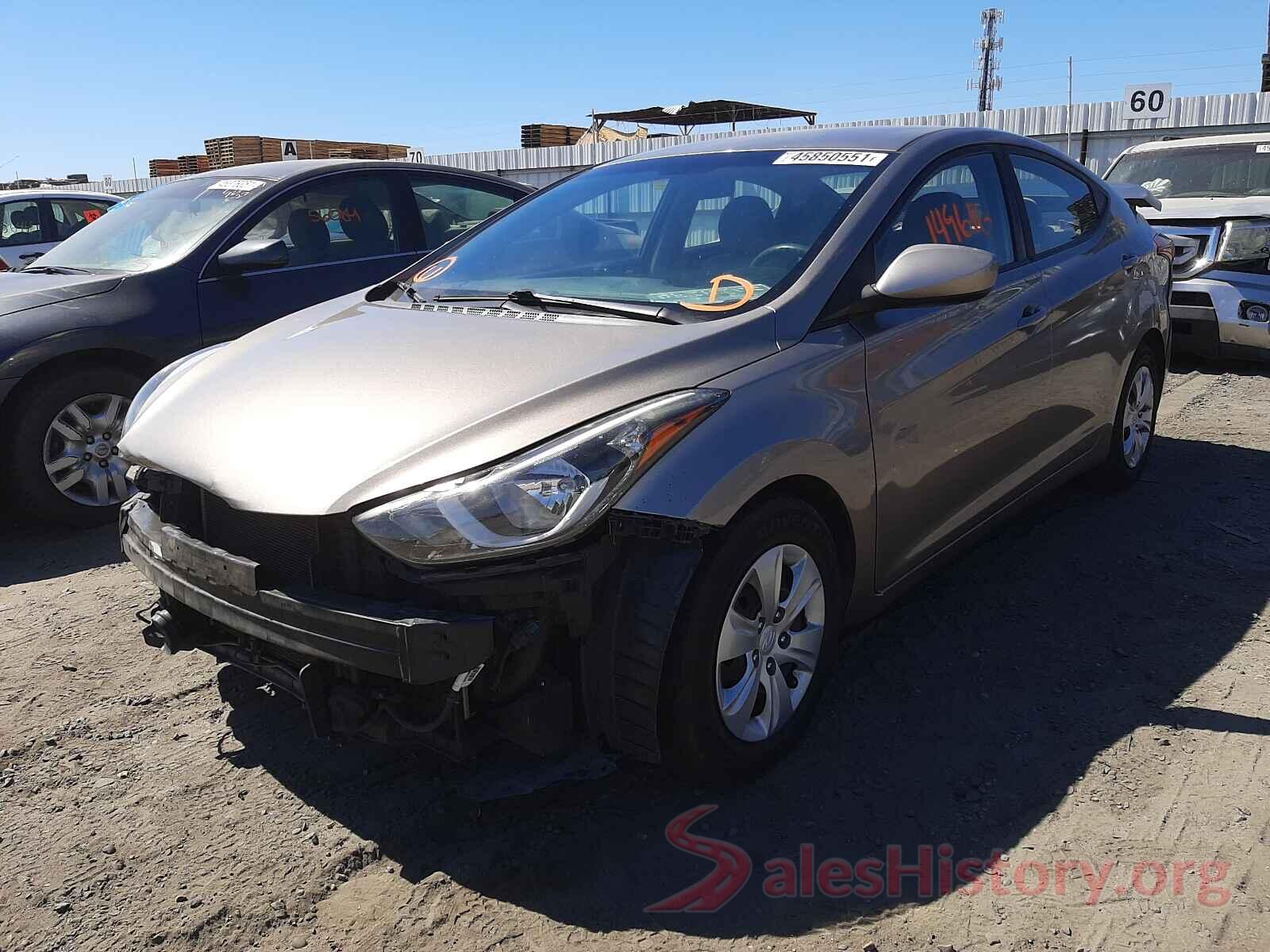 5NPDH4AE0GH698375 2016 HYUNDAI ELANTRA