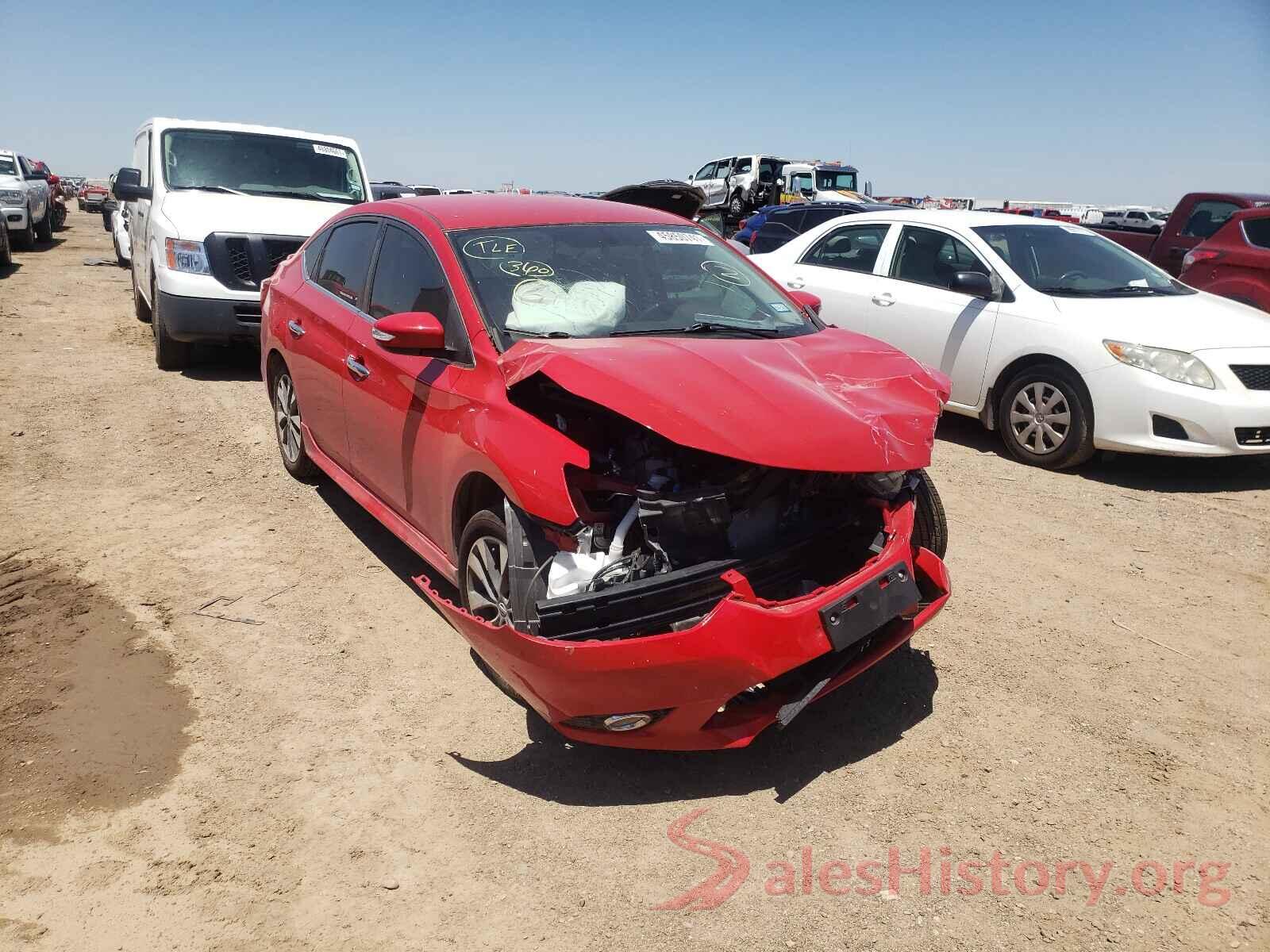 3N1AB7AP9KY390448 2019 NISSAN SENTRA