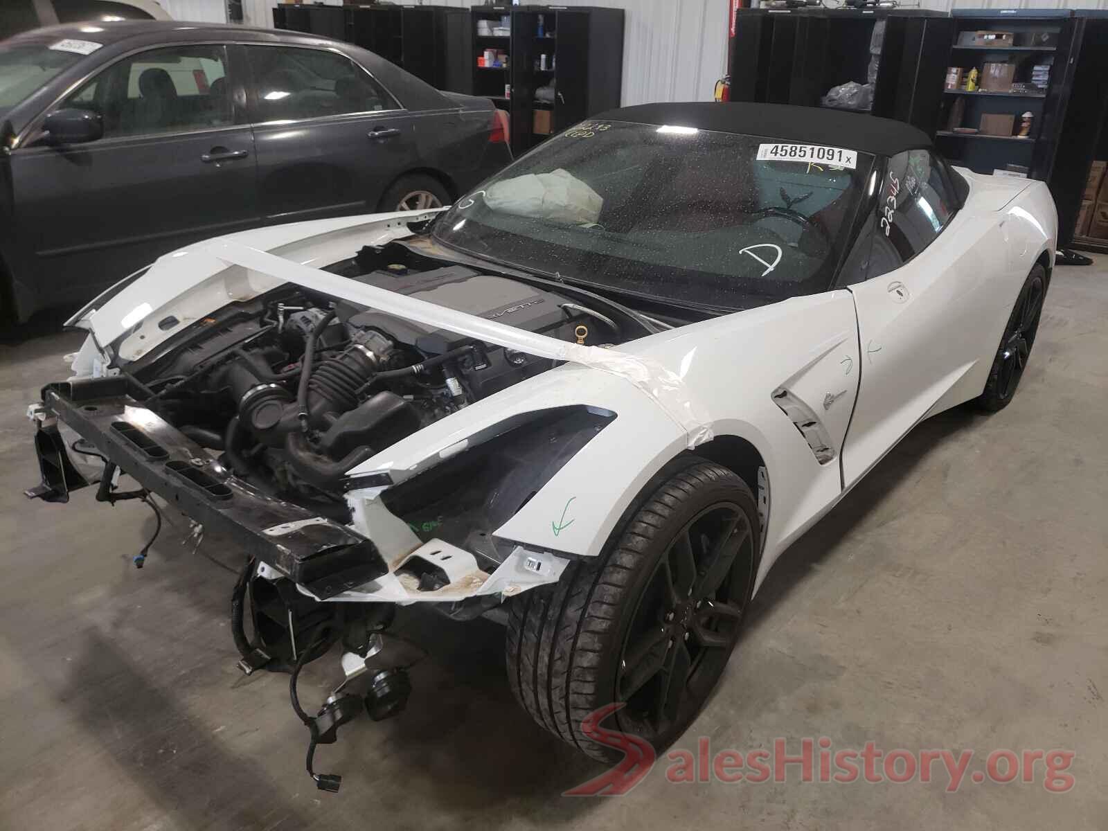 1G1YB3D7XK5101390 2019 CHEVROLET CORVETTE