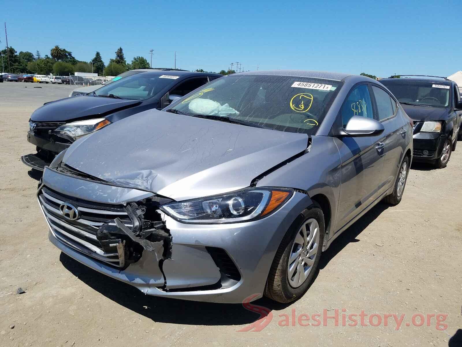 5NPD74LFXHH153164 2017 HYUNDAI ELANTRA