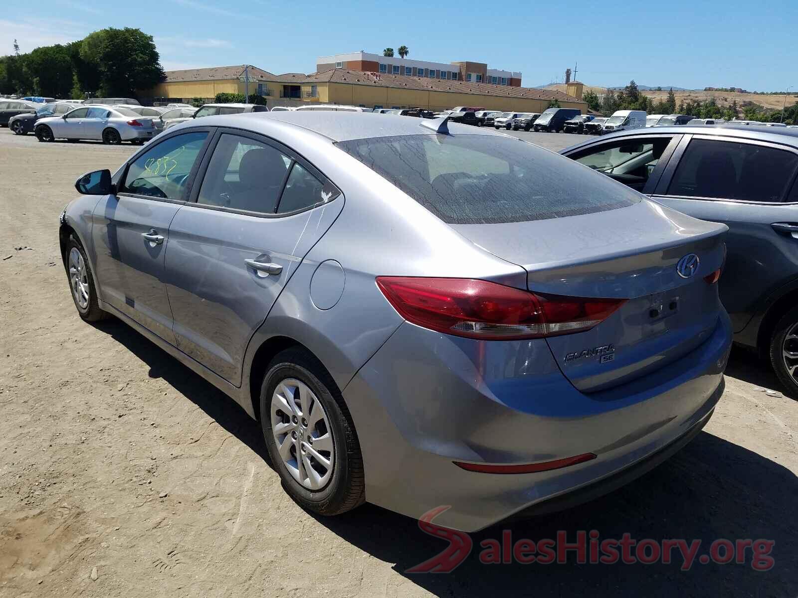 5NPD74LFXHH153164 2017 HYUNDAI ELANTRA