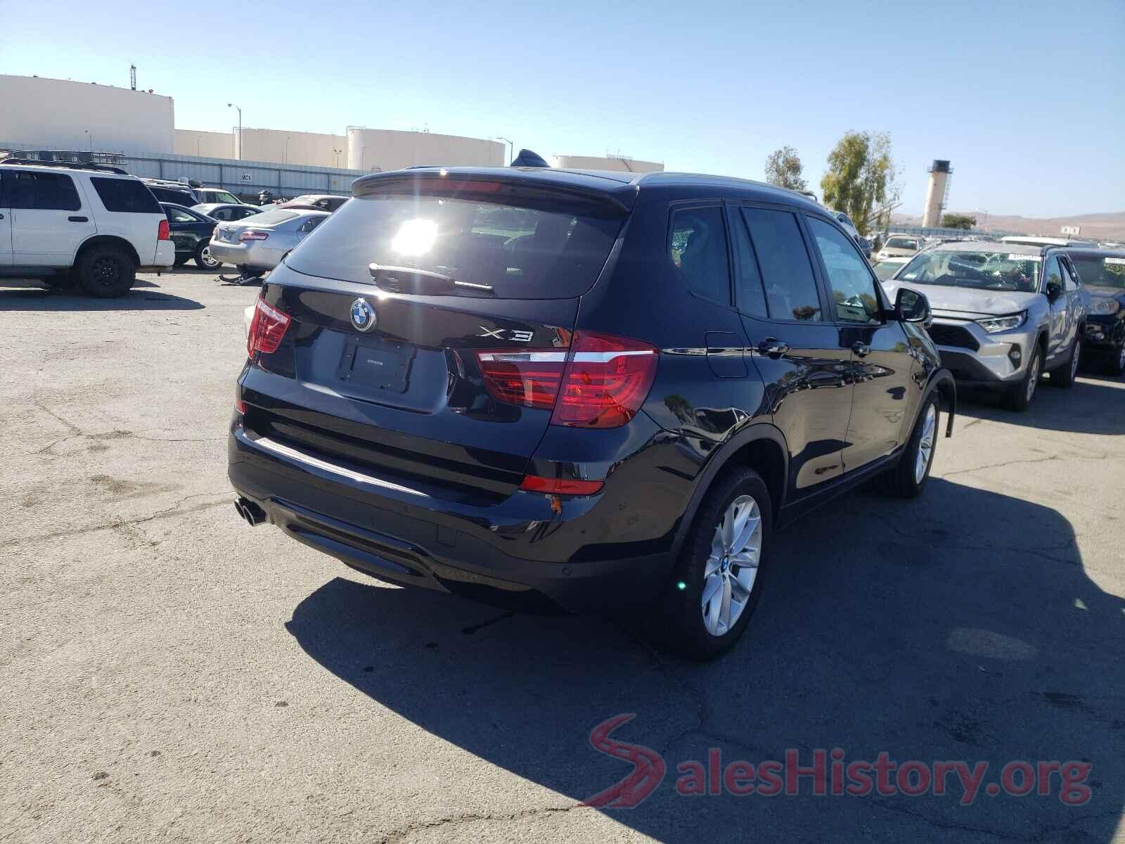 5UXWZ7C38H0X41988 2017 BMW X3