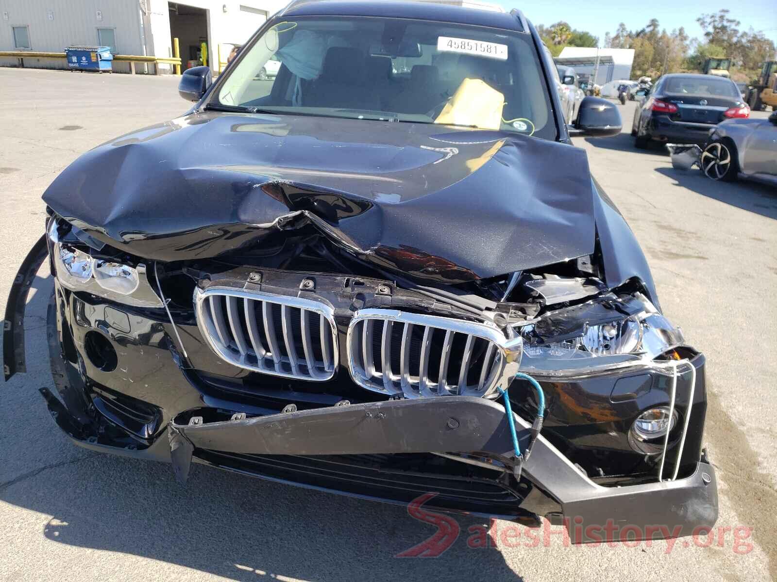 5UXWZ7C38H0X41988 2017 BMW X3