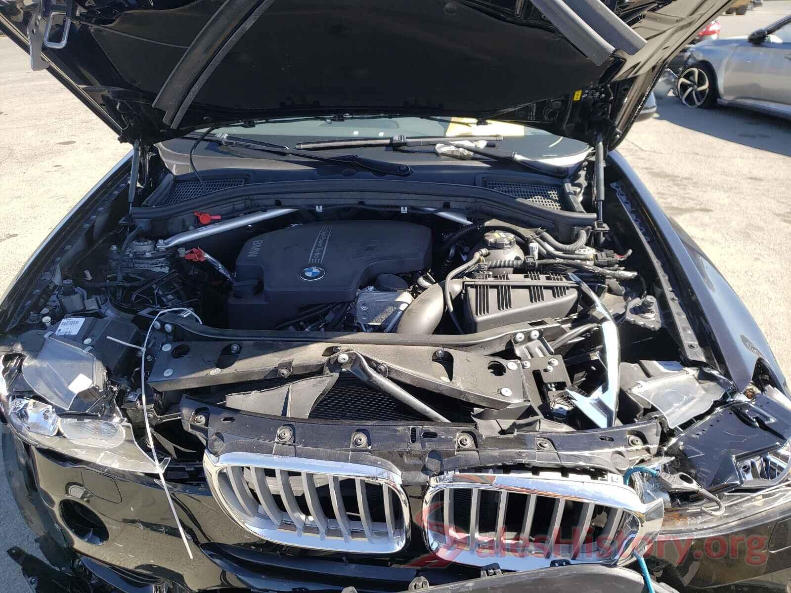 5UXWZ7C38H0X41988 2017 BMW X3