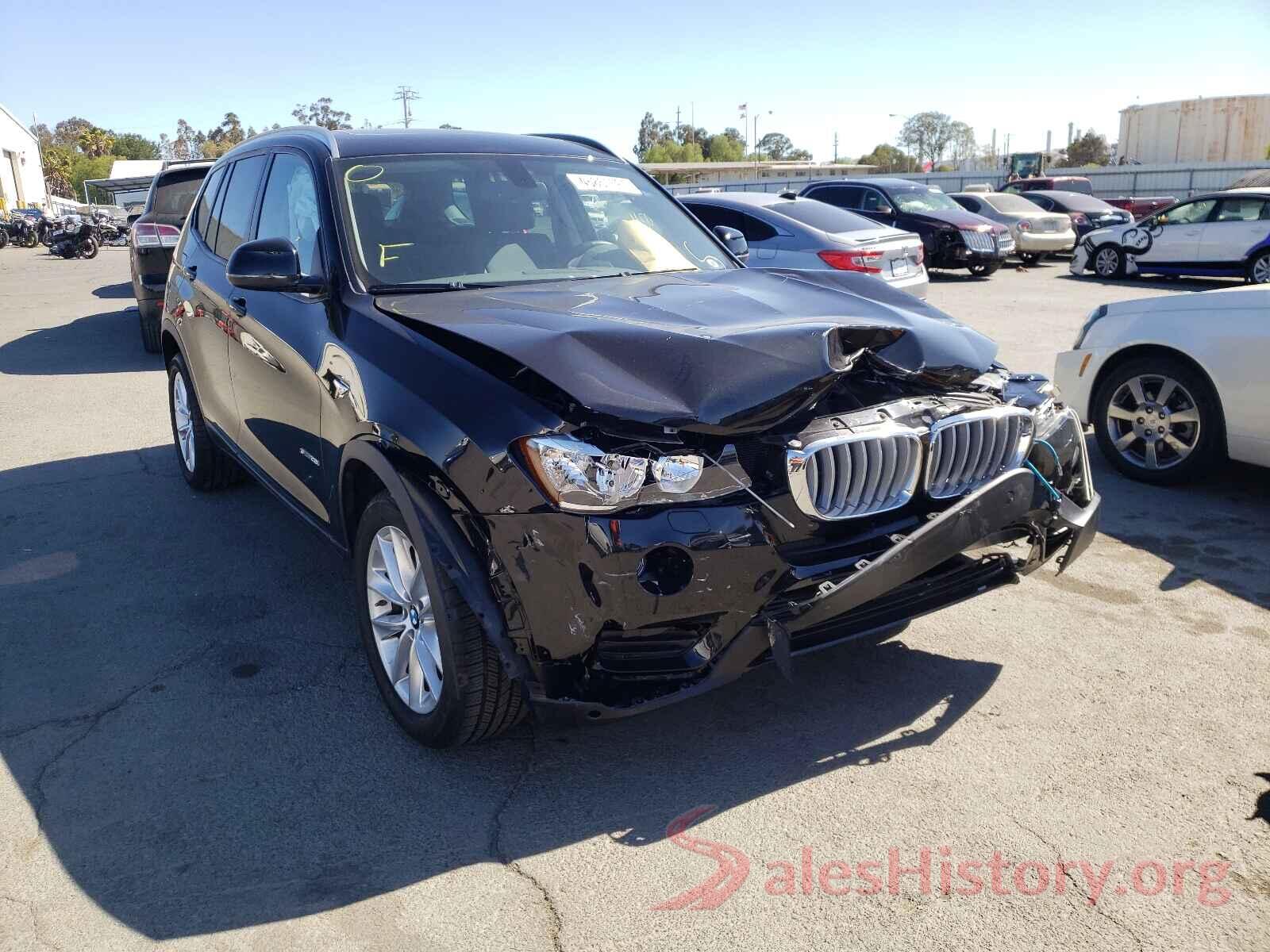 5UXWZ7C38H0X41988 2017 BMW X3