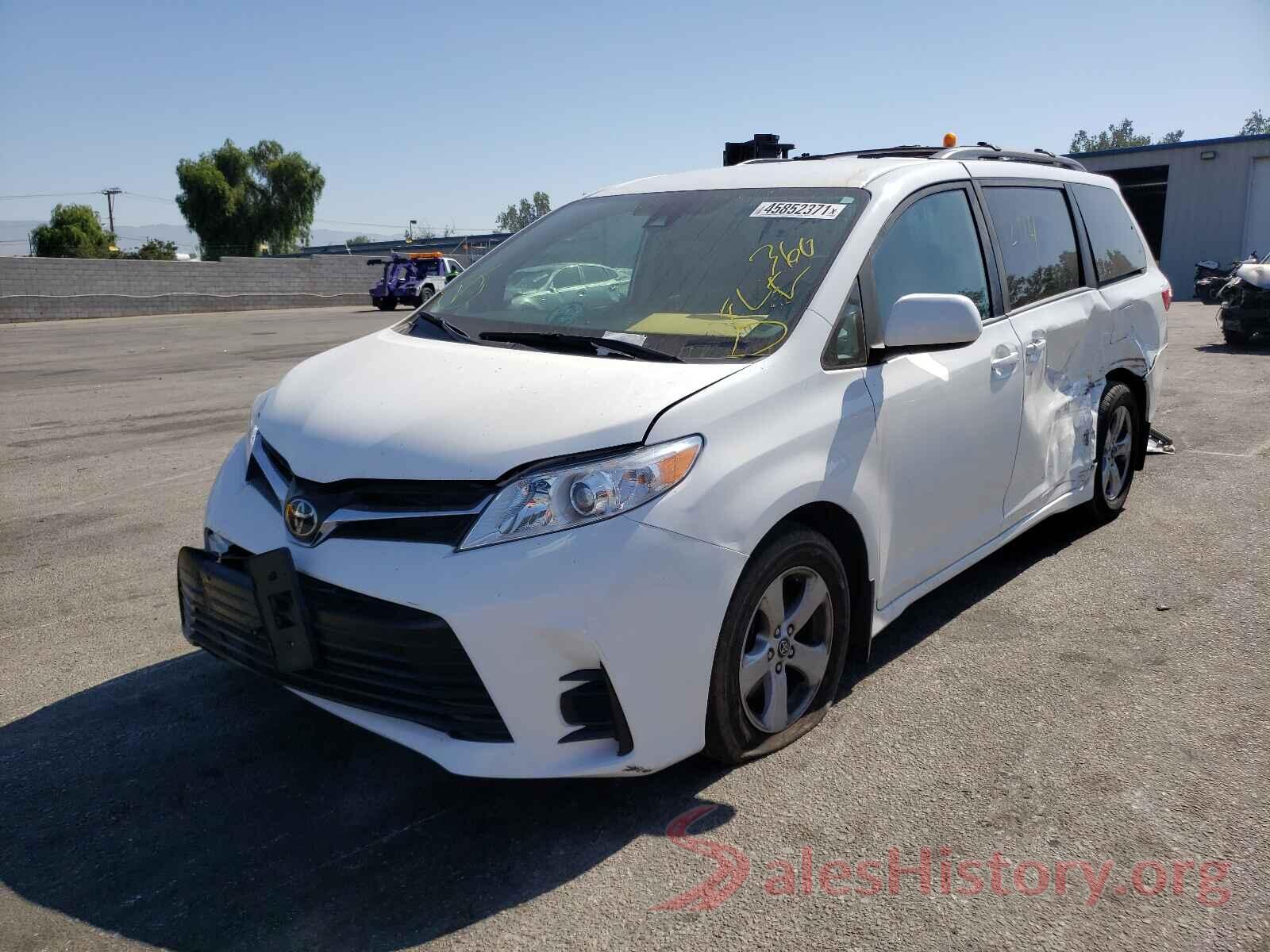 5TDKZ3DC9LS037909 2020 TOYOTA SIENNA