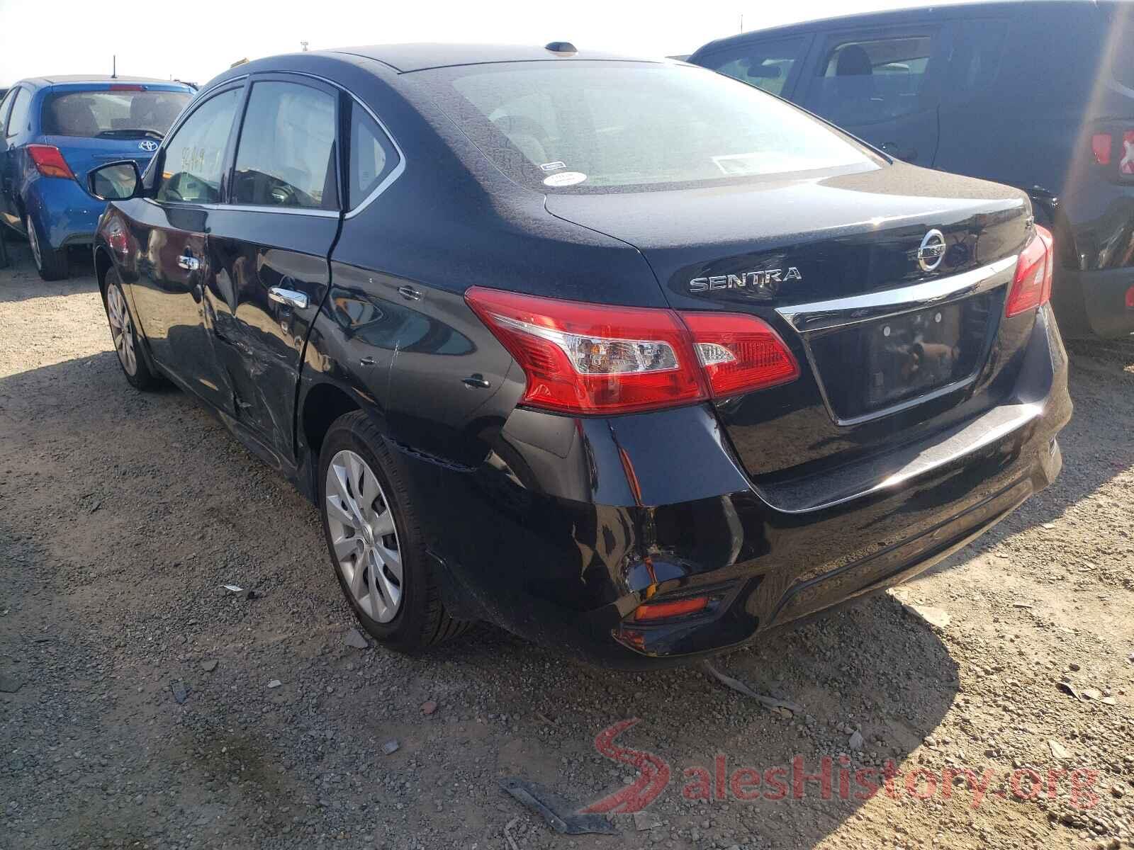 3N1AB7AP8HY254885 2017 NISSAN SENTRA