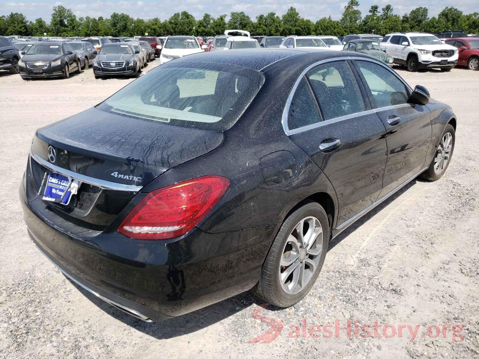 55SWF4KB0HU180171 2017 MERCEDES-BENZ C CLASS